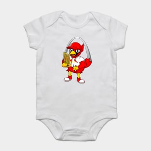 WS Redbird Baby Bodysuit